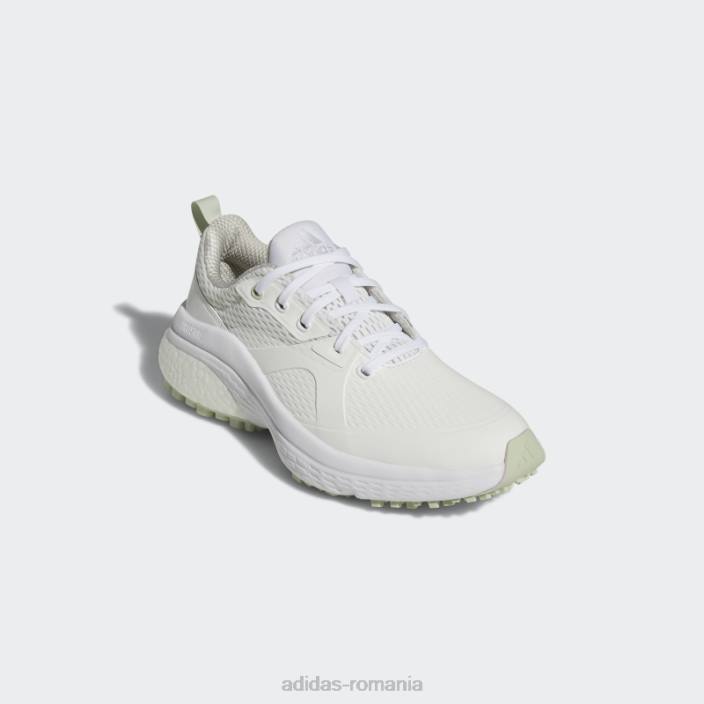 Adidas pantofi albi solarmotion fără vârfuri femei alb/argintiu/verde 2JBN8818