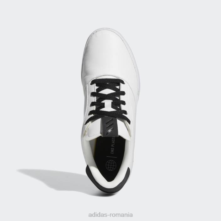 Adidas pantofi de golf adicross retro fără vârfuri albi de damă femei alb negru 2JBN16307