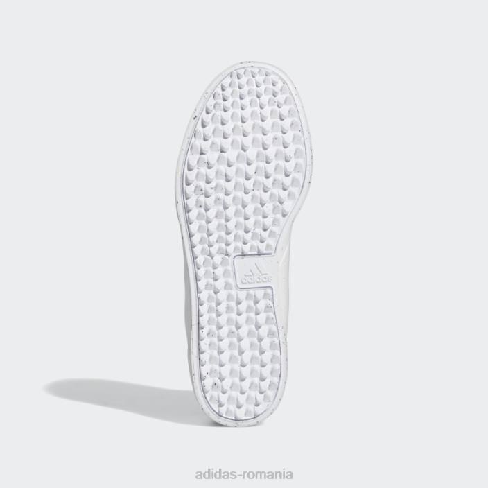 Adidas pantofi de golf adicross retro fără vârfuri albi de damă femei alb negru 2JBN16307