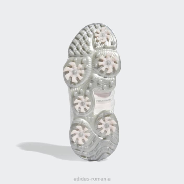 Adidas pantofi de golf albi pentru femei tour360 22 femei alb/roz 2JBN2201