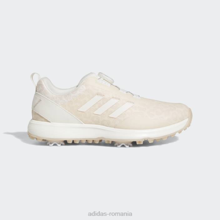Adidas pantofi de golf albi s2g boa femei alb/cuarț 2JBN16072
