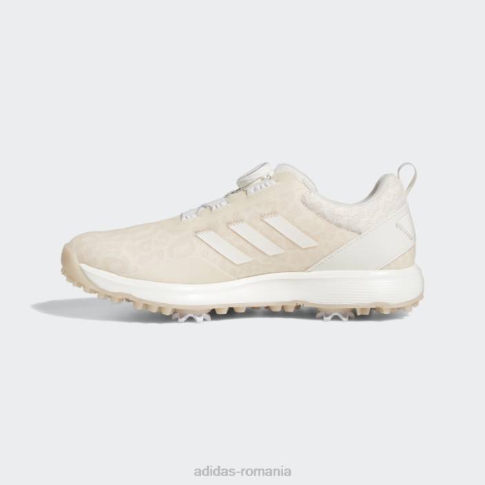 Adidas pantofi de golf albi s2g boa femei alb/cuarț 2JBN16072