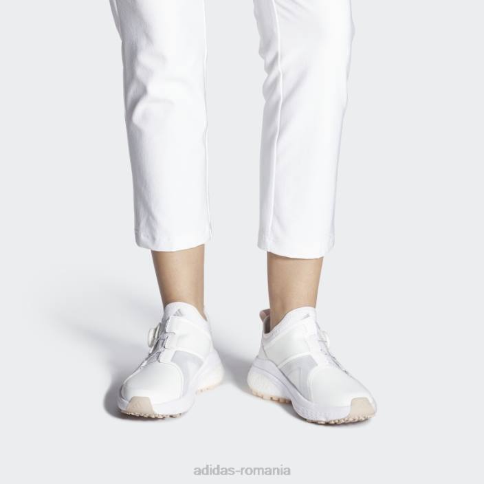 Adidas pantofi de golf boa solarmotion alb adidas femei alb/argintiu/cuart 2JBN8490