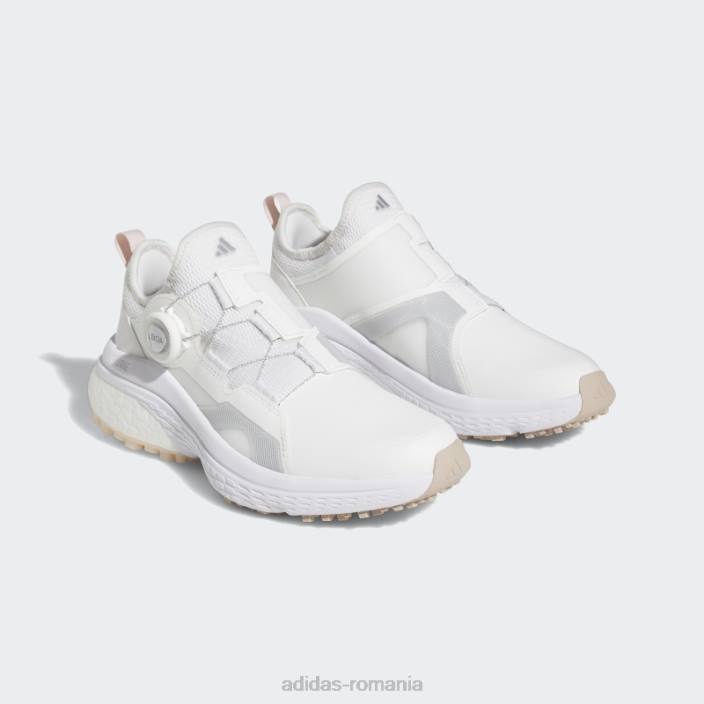 Adidas pantofi de golf boa solarmotion alb adidas femei alb/argintiu/cuart 2JBN8490