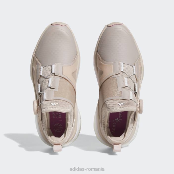 Adidas pantofi de golf boa solarmotion taupe femei taupe/alb/cuart 2JBN8504