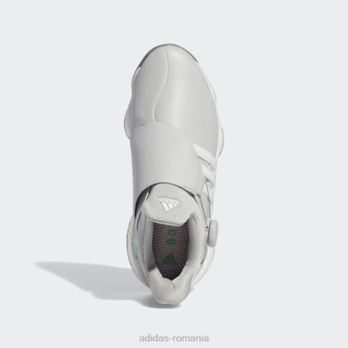 Adidas pantofi de golf damă tour360 22 din poliester reciclat boa gri adidas femei gri/alb/mentă 2JBN2154