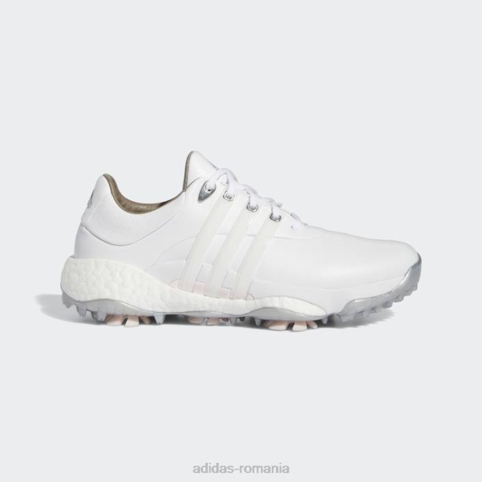Adidas pantofi de golf dama tour360 22 alb adidas femei alb/roz 2JBN16068