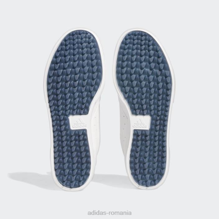 Adidas pantofi de golf de damă adicross retro fără vârfuri albi femei alb/marinier 2JBN15961