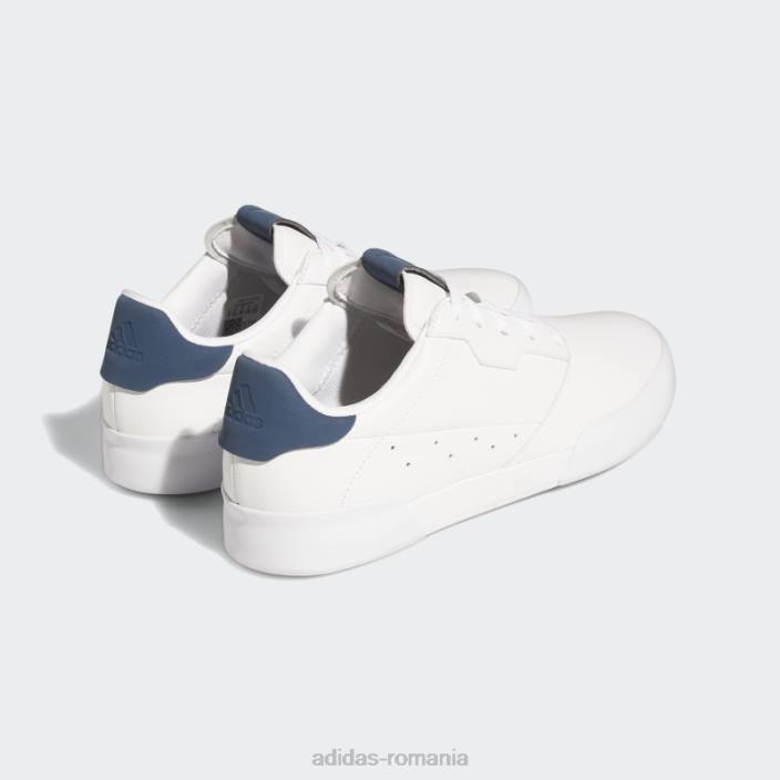 Adidas pantofi de golf de damă adicross retro fără vârfuri albi femei alb/marinier 2JBN15961