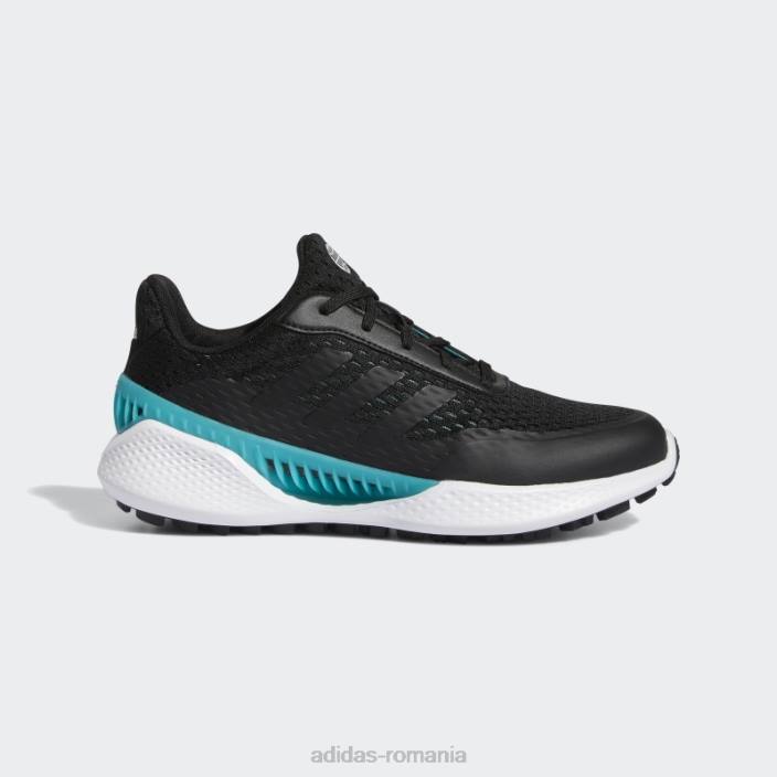Adidas pantofi de golf pentru femei summervent spikeless negri femei papură neagră/mentă 2JBN8786