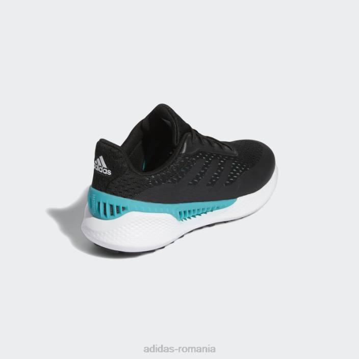 Adidas pantofi de golf pentru femei summervent spikeless negri femei papură neagră/mentă 2JBN8786