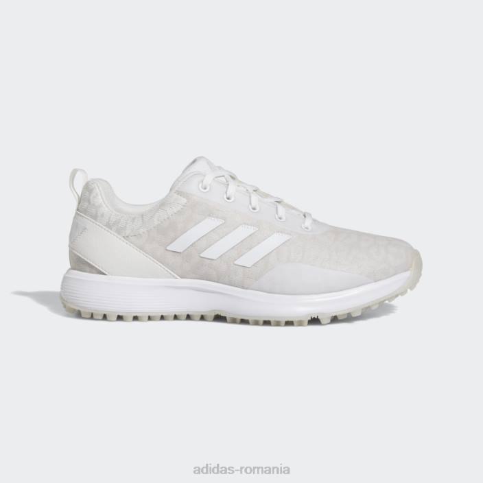 Adidas pantofi de golf s2g sl dash gri femei alb/gri liniuță 2JBN8554