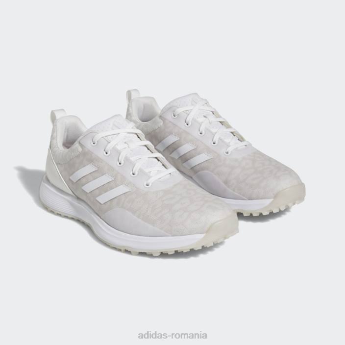 Adidas pantofi de golf s2g sl dash gri femei alb/gri liniuță 2JBN8554