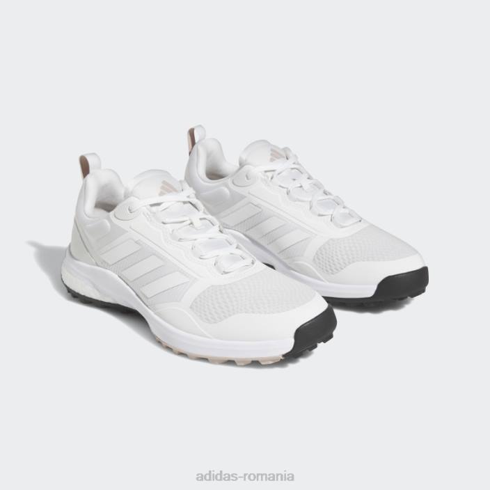 Adidas pantofi de golf zoysia albi femei alb/taupe 2JBN8489