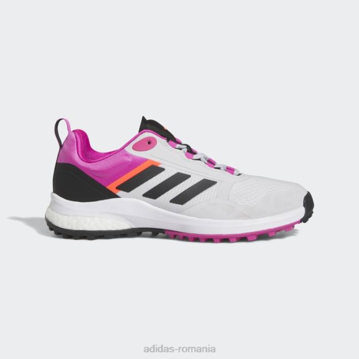 Adidas pantofi de golf zoysia dash gri femei liniuță gri/negru/fucsia 2JBN8471
