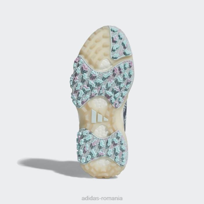 Adidas pantofi gri codechaos 22 boa fără vârfuri adidas femei gri/albastru/liliac 2JBN2091