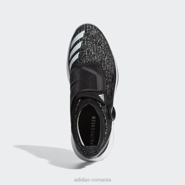 Adidas zg21 motion primegreen boa pantofi de golf cu tăietură mijlocie negru femei negru/mentă/alb 2JBN2204