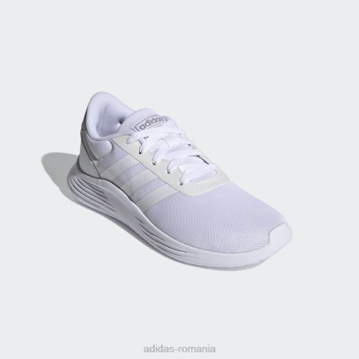 Adidas pantofi gri lite racer 2.0 femei gri/alb/sampanie met 2JBN2135