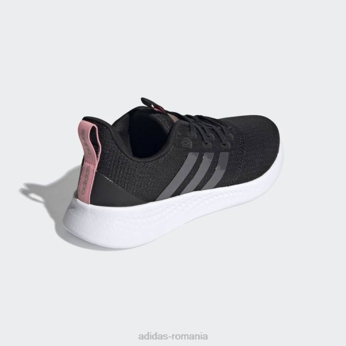 Adidas pantofi puremotion negri adidas femei negru/gri/super pop 2JBN3090