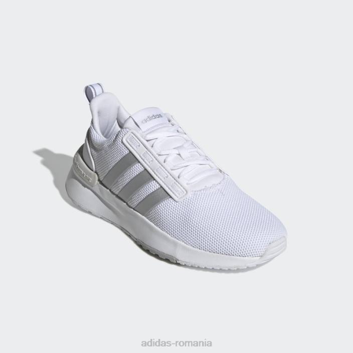 Adidas pantofi silver racer tr21 femei alb/argintiu/gri 2JBN3099