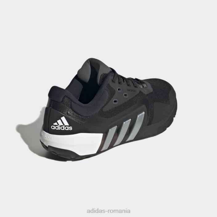 Adidas pantofi antrenori albi dropset femei negru/argintiu/alb 2JBN8345