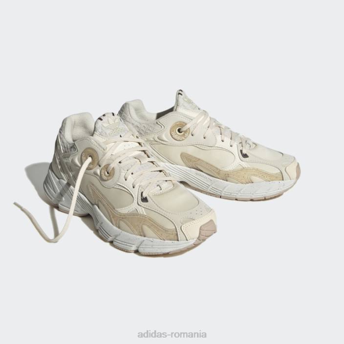 Adidas Astir-i pantofii vegani adidas albi femei alb/taupe 2JBN15906