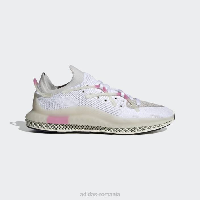 Adidas Pantofi 4d fusio albi femei alb negru 2JBN16310