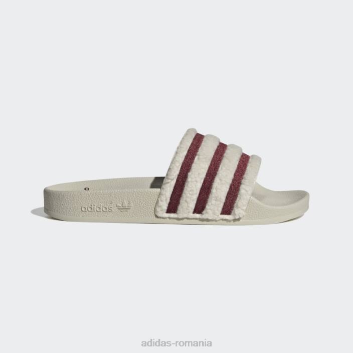 Adidas adilette slides aluminiu femei aluminiu/rosu 2JBN15985