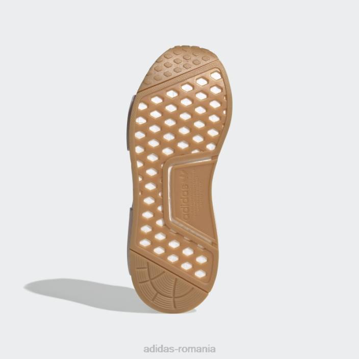 Adidas alb bogat mnisi nmd-r1 pantofi adidas femei alb/culoarea furnizorului/roz 2JBN8673