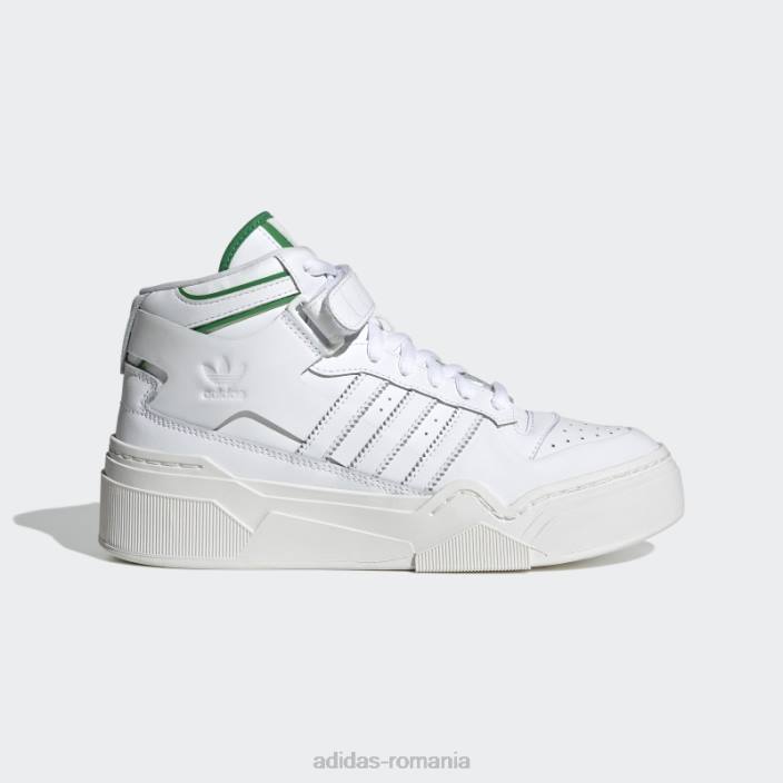 Adidas alb forum excelent 2b pantofi adidas femei alb/verde 2JBN16017