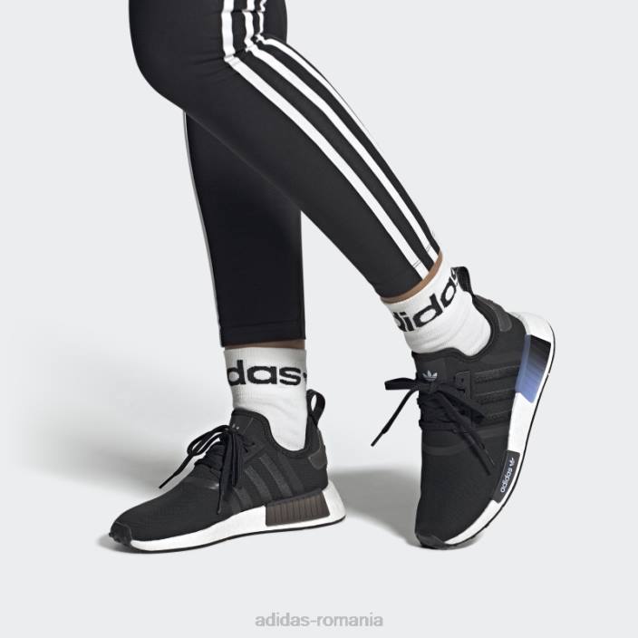 Adidas albastru zori nmd-r1 pantofi moda femei zori negru/alb/albastru 2JBN1978