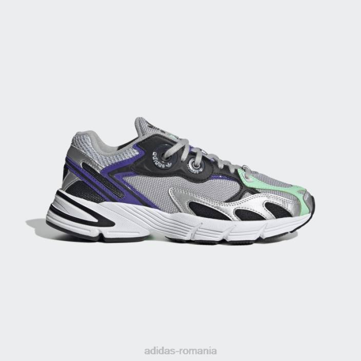 Adidas astir pantofi argintii femei argintiu/negru 2JBN2137