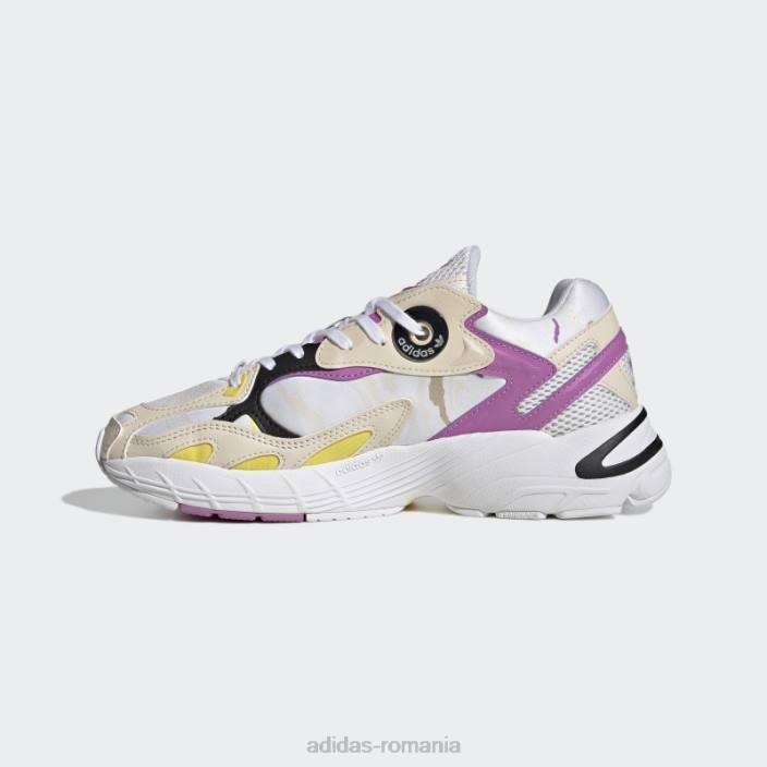 Adidas astir thebe magugu pantofi albi femei alb/liliac/argintiu 2JBN15980