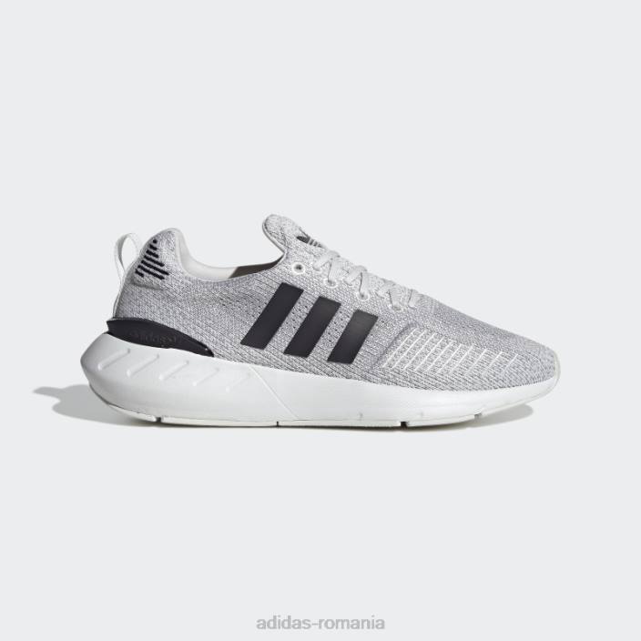 Adidas black swift run 22 pantofi fierbinți femei alb/negru/gri 2JBN8313