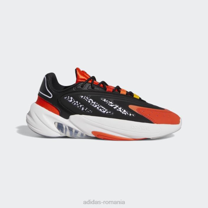 Adidas bogat mnisi ozelia pantofi negri femei negru/alb/portocaliu 2JBN2125