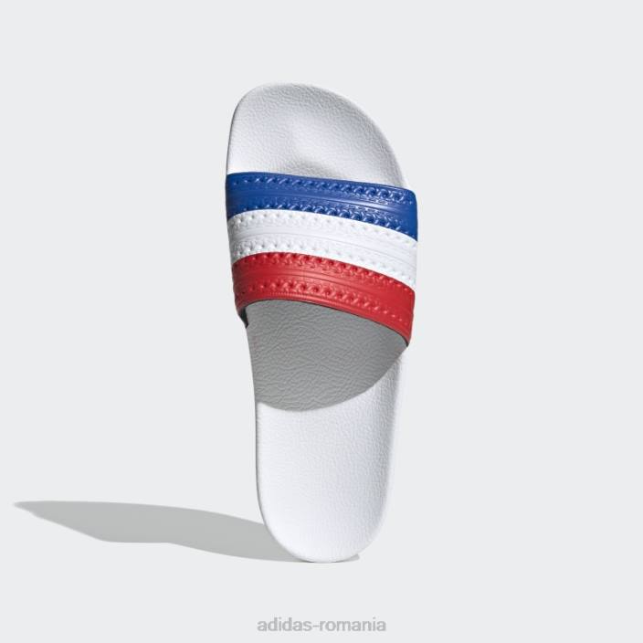 Adidas diapozitive adilette albastre femei roșu/alb/albastru 2JBN16327