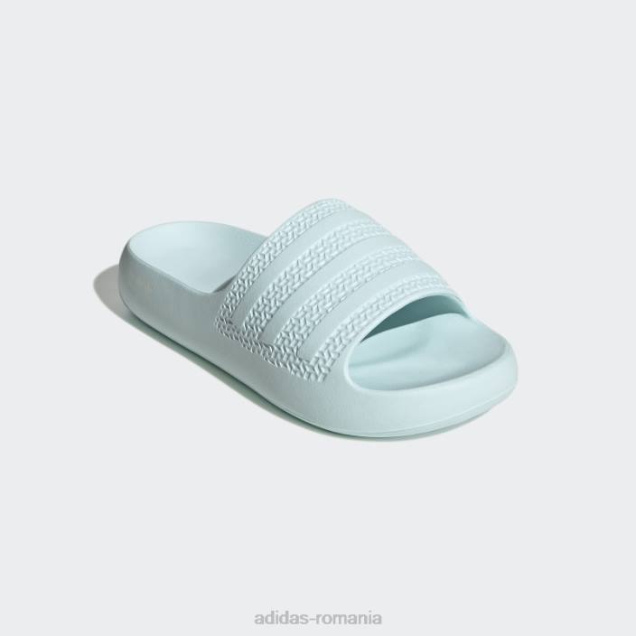 Adidas diapozitive adilette ayoon albastre femei albastru alb 2JBN16204