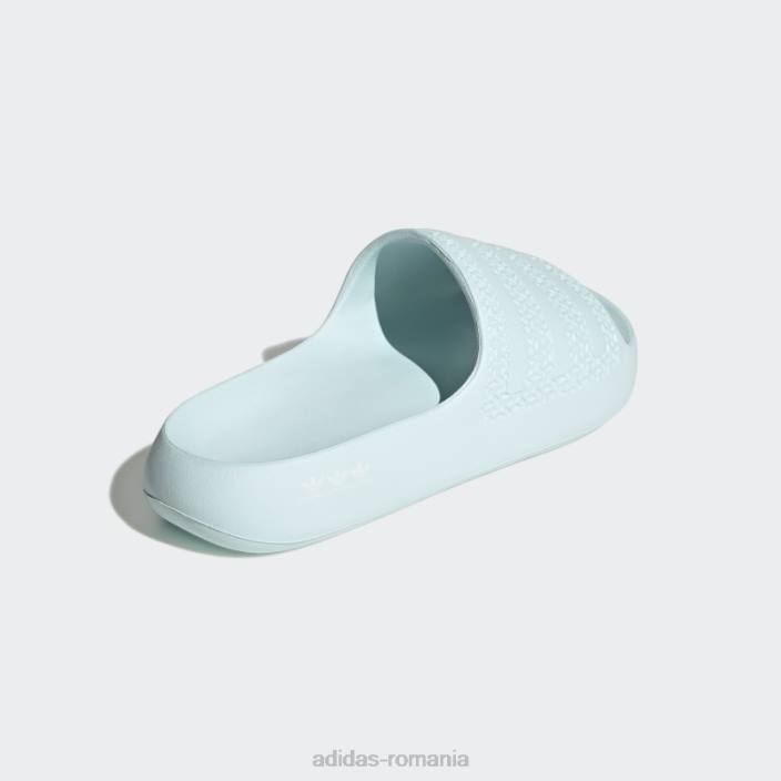 Adidas diapozitive adilette ayoon albastre femei albastru alb 2JBN16204