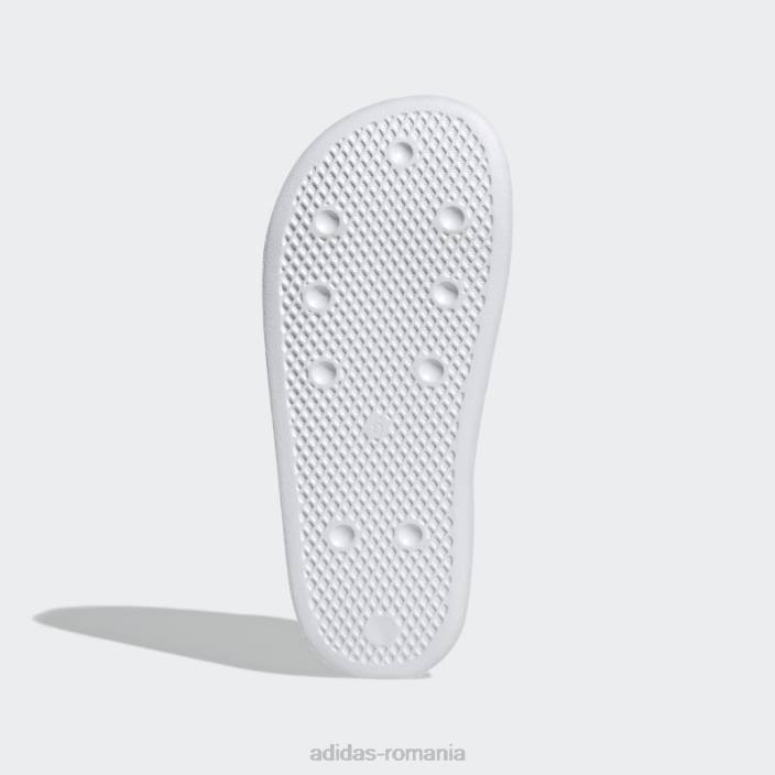 Adidas diapozitive adilette lite alb fashion femei alb/argintiu 2JBN8317