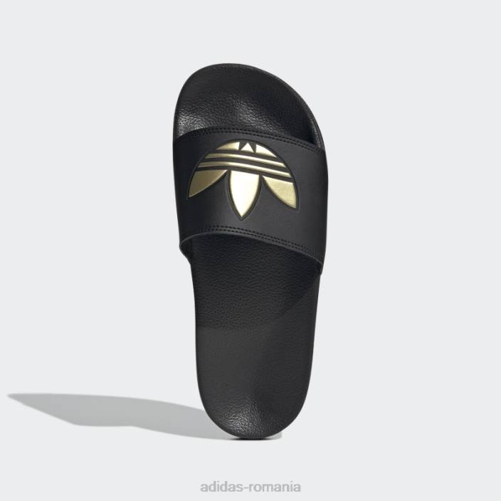 Adidas diapozitive adilette lite negre femei negru/aur mat 2JBN1972