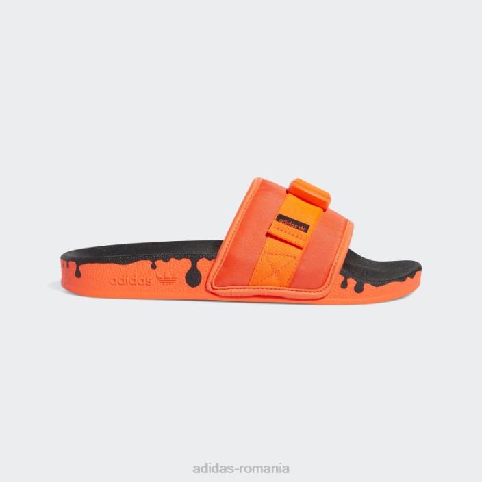 Adidas diapozitive roșii pouchylette adidas femei roșu/negru 2JBN16311