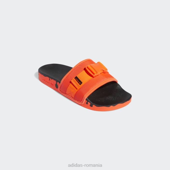 Adidas diapozitive roșii pouchylette adidas femei roșu/negru 2JBN16311