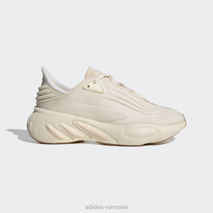 Adidas ecru tint adifom sltn pantofi adidas femei nuanță ecru/portocaliu/alb 2JBN8781