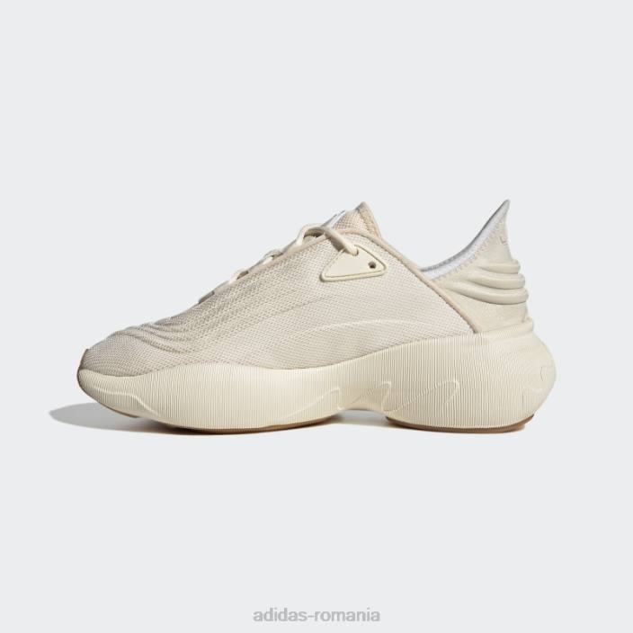 Adidas ecru tint adifom sltn pantofi adidas femei nuanță ecru/portocaliu/alb 2JBN8781