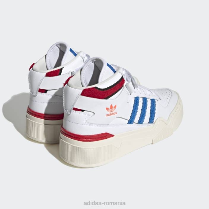Adidas forum excelent 2b pantofi alb adidas femei alb / regal / stacojiu 2JBN2016