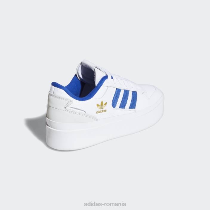 Adidas forum excelent pantofi albastri femei alb/albastru/auriu metalic 2JBN8323