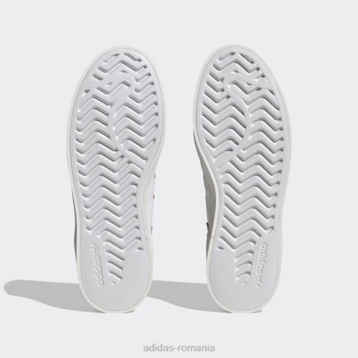 Adidas forum excelent pantofi albi femei alb/stacojiu 2JBN8426