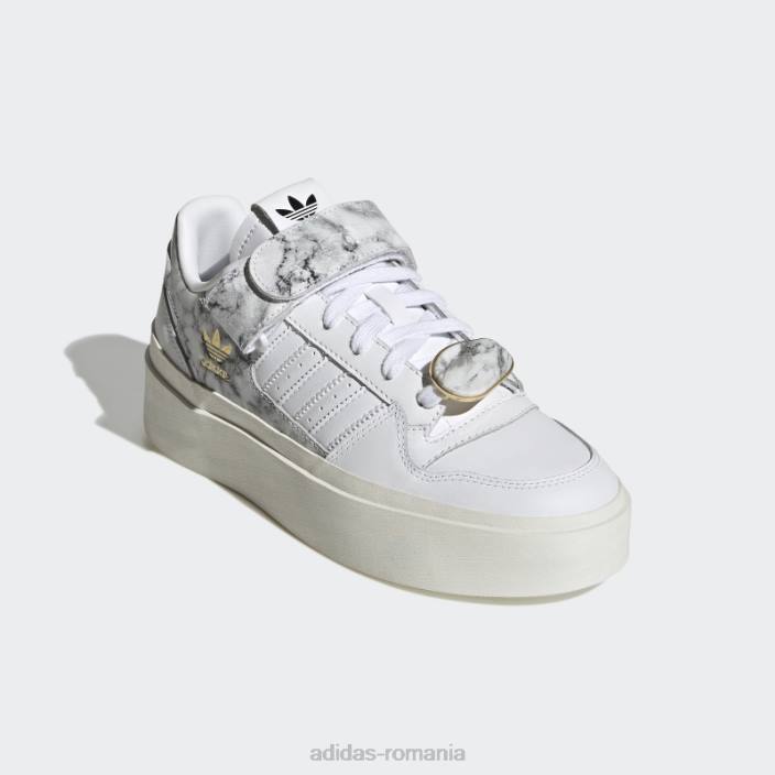 Adidas forum excelent pantofi gold metalic fashion femei alb/auriu metalic 2JBN8799