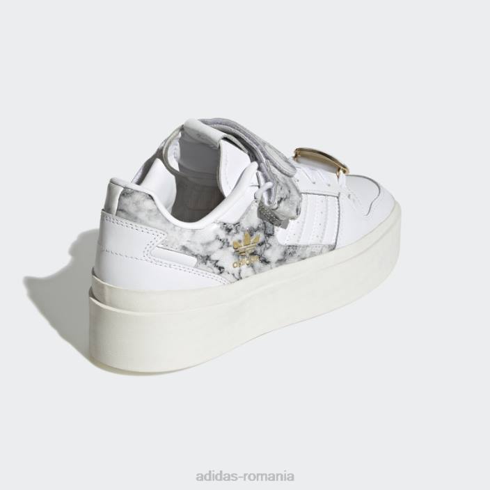 Adidas forum excelent pantofi gold metalic fashion femei alb/auriu metalic 2JBN8799