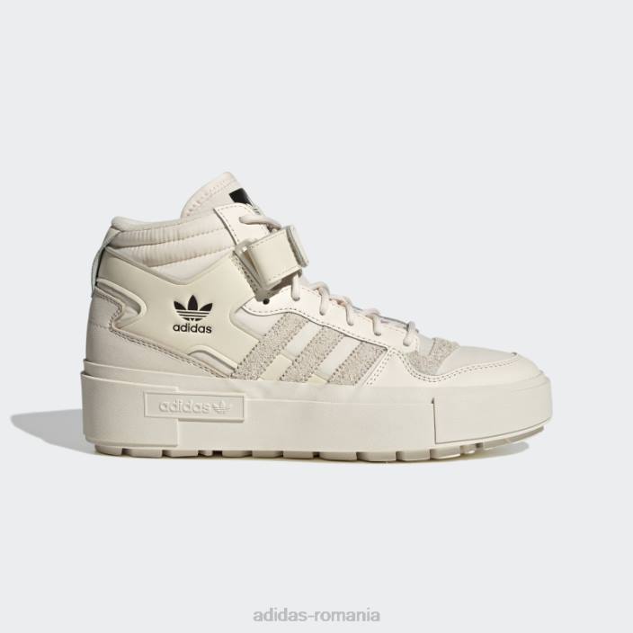 Adidas forum excelent x pantofi albi femei alb negru 2JBN15956